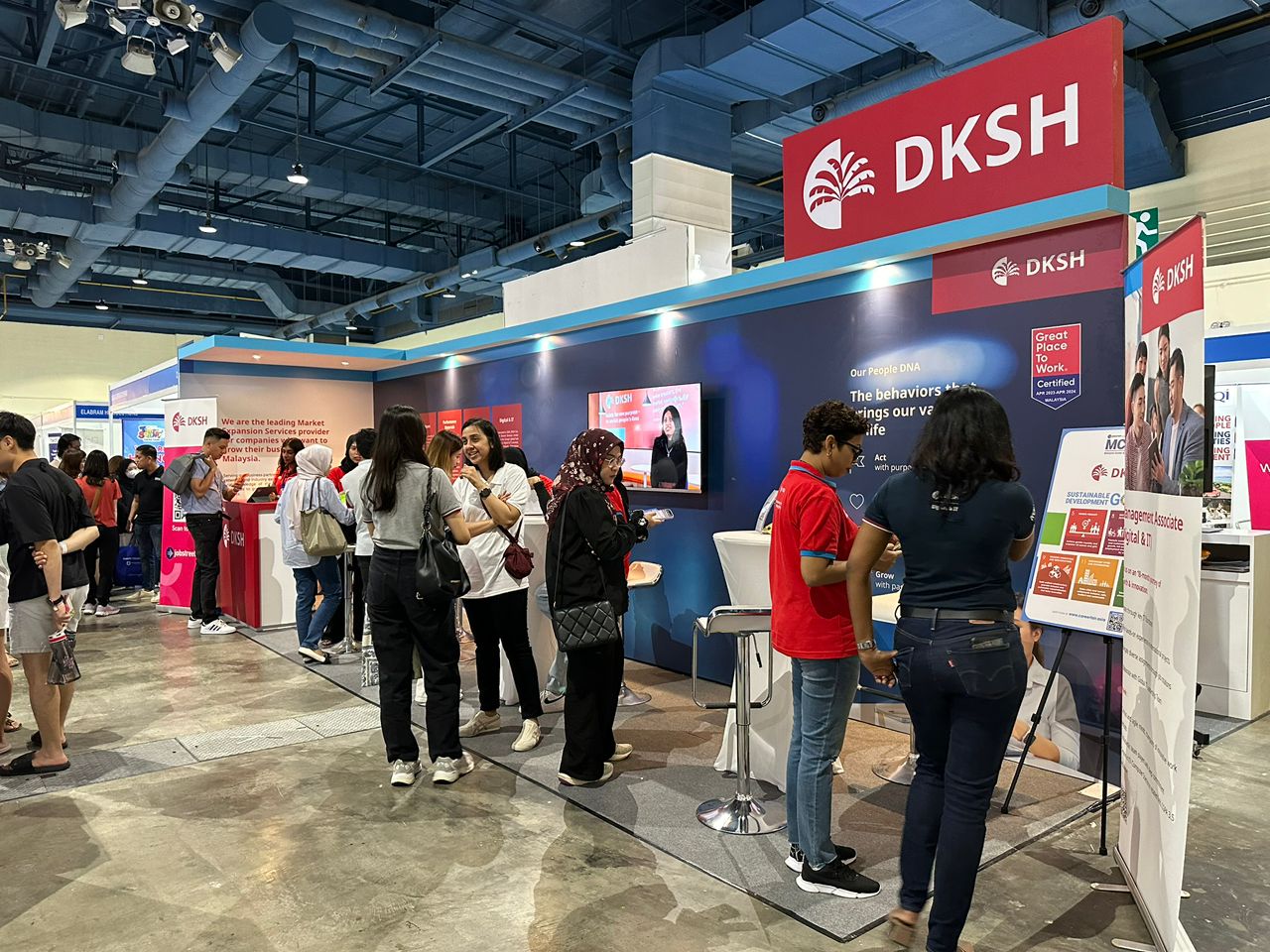 dksh career fair 2024 @ mctf